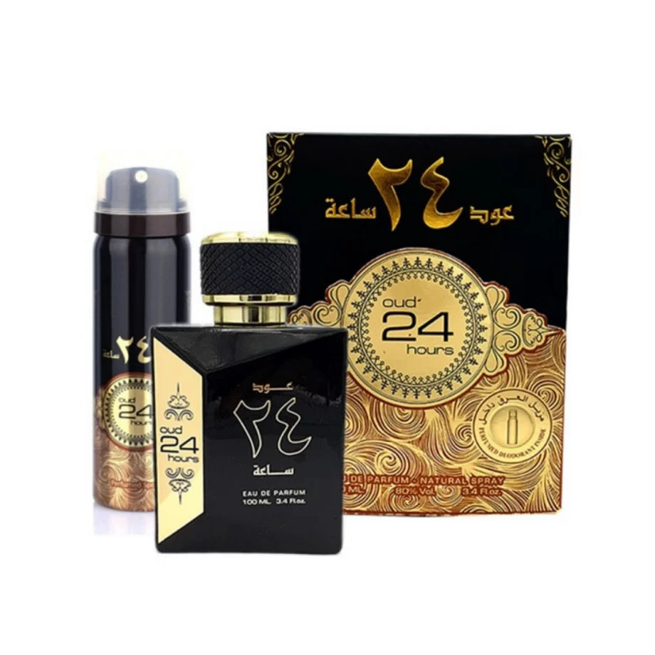 OUD 24 HOURS Eau de Parfum 100ml + Deo