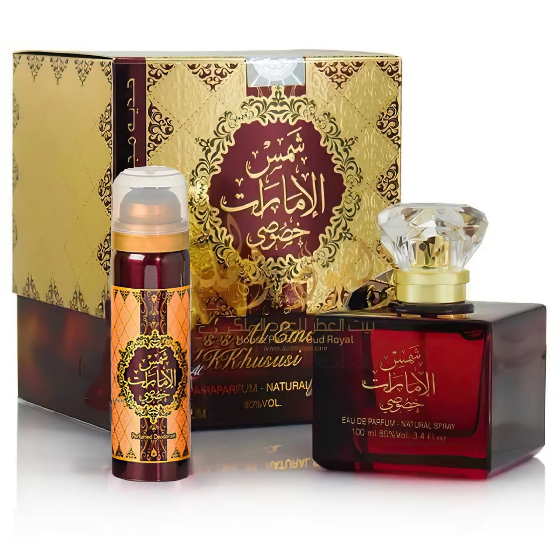 Shams Al Emarat Khususi Eau de Parfum 100ml + Deo